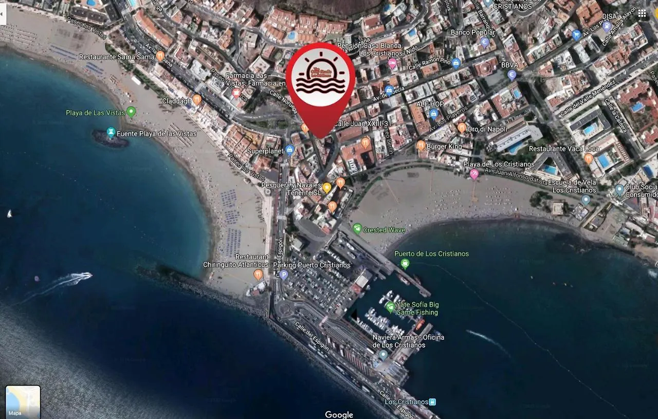 Апартаменты The Cozy Studio Los Cristianos Лос Кристианос